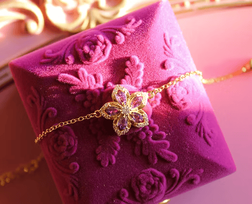 Bracelete Rapunzel Flower