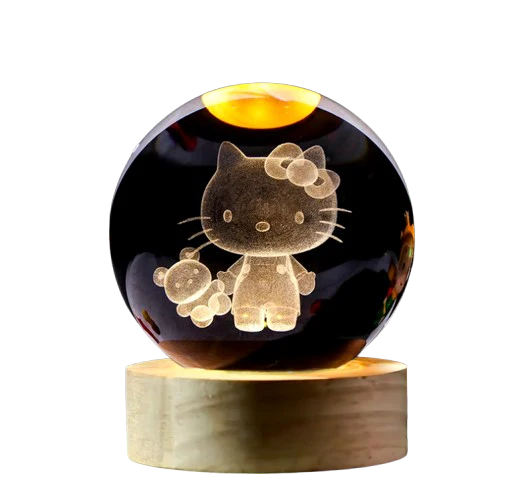 Esfera Hello Kitty e Kuromi