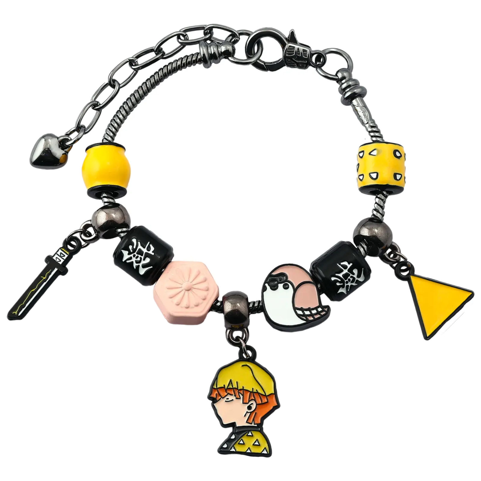 Pulseira com Berloques Demon Slayer