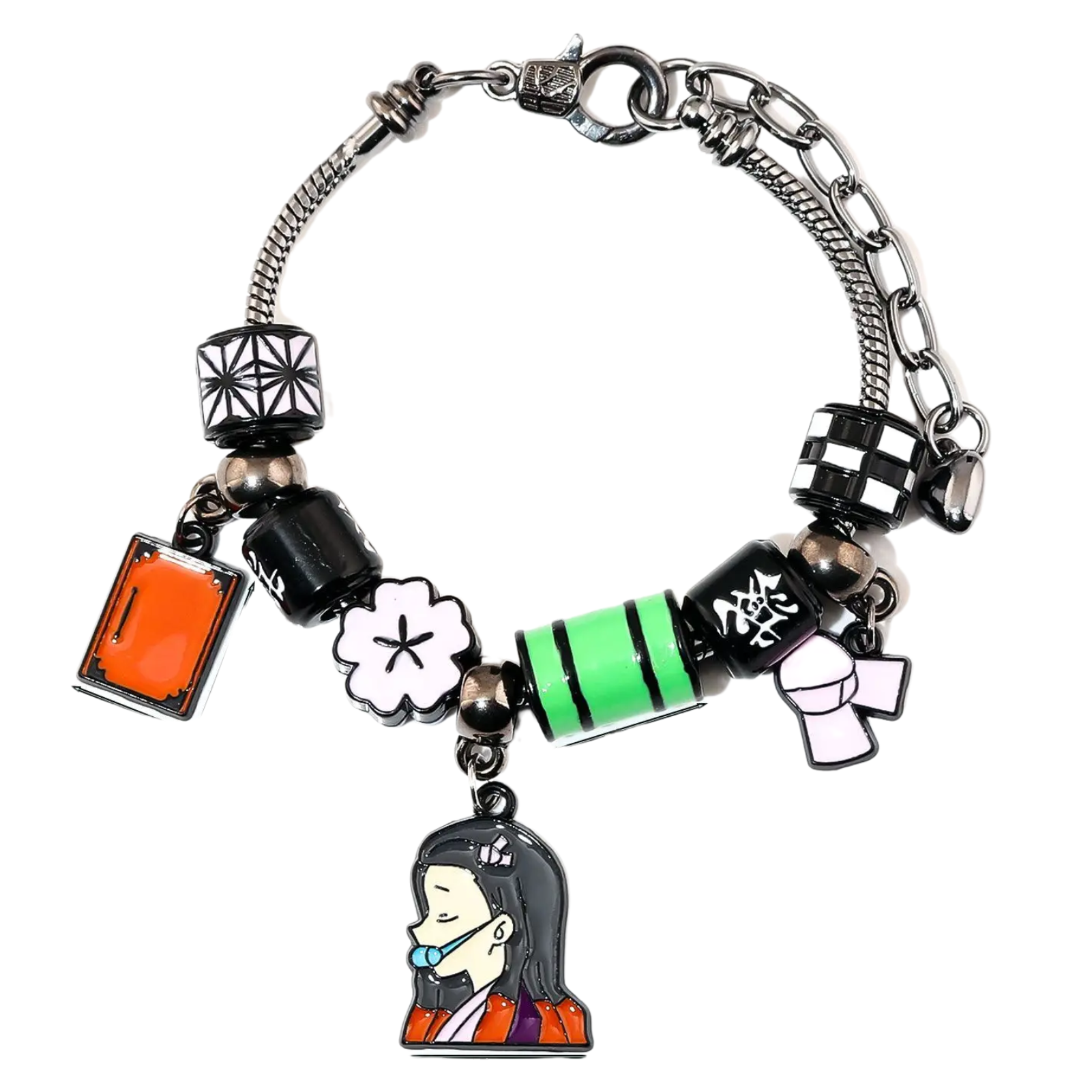 Pulseira com Berloques Demon Slayer
