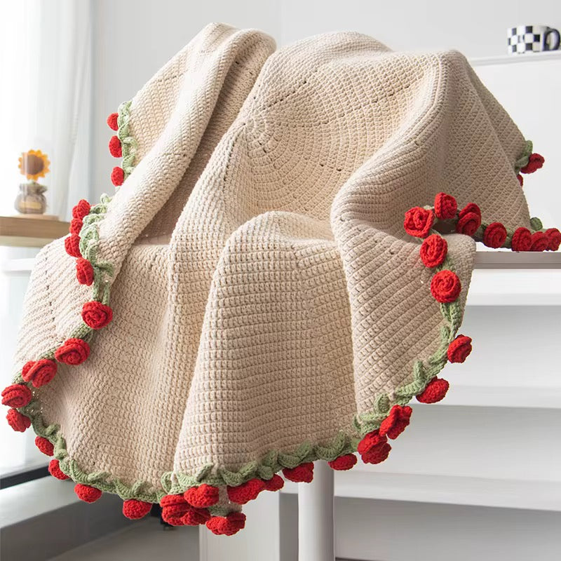 Manta de Rosas Eternas