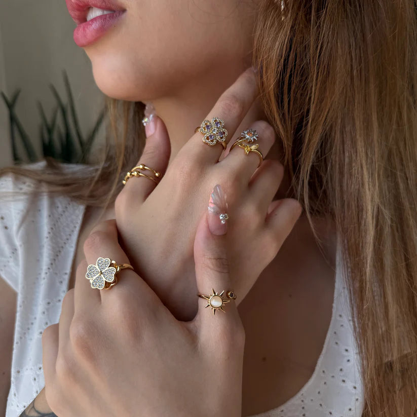 Anéis anti ansiedade- Tamanho Ajustável