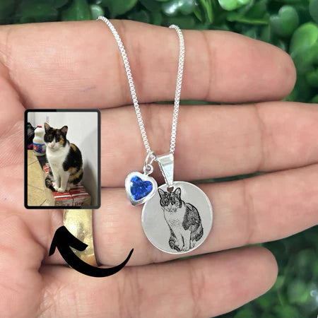 Colar medalhão Personalizado