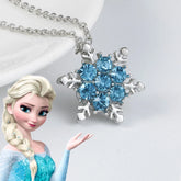 Colar Frozen - Floco de neve