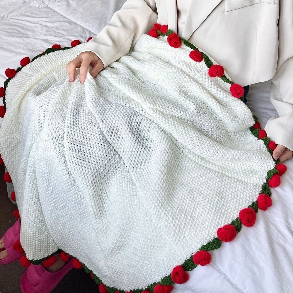 Manta de Rosas Eternas