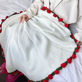 Manta de Rosas Eternas