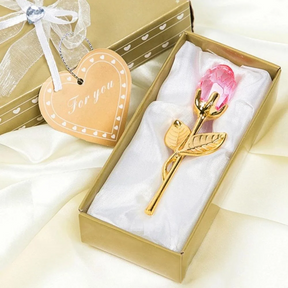 Tulipa Artificial - banhada a ouro