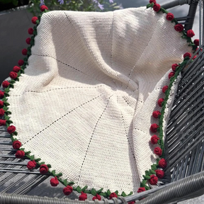 Manta de Rosas Eternas
