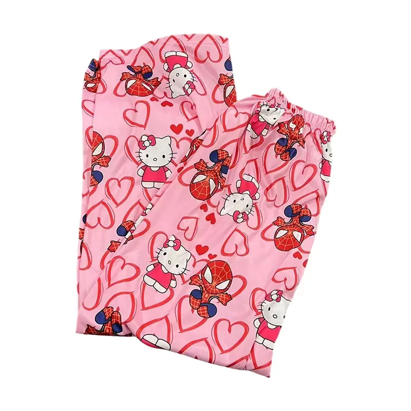 Calça Pijama Hello Kitty & SpiderMan