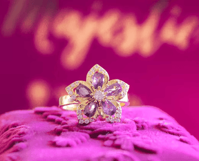 Anel Rapunzel Flower