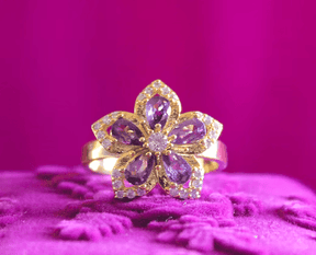 Anel Rapunzel Flower