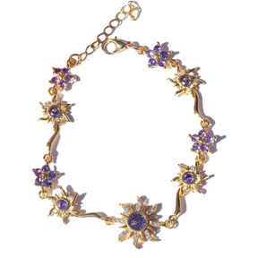 Bracelete Rapunzel - Banhado a ouro