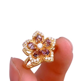 Anel Rapunzel Flower