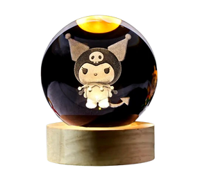 Esfera Hello Kitty e Kuromi