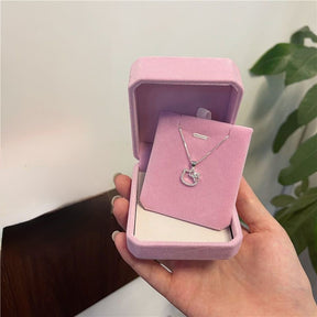 Colar Hello Kitty + caixinha personalizada