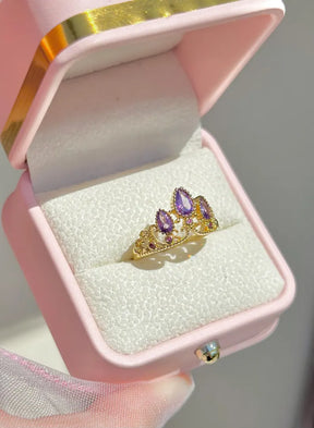 Anel de Coroa Encantada - Rapunzel